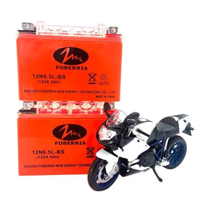 Chine navire 12V6.5ah la plupart de batterie puissante 150x87x93mm de moto à vendre