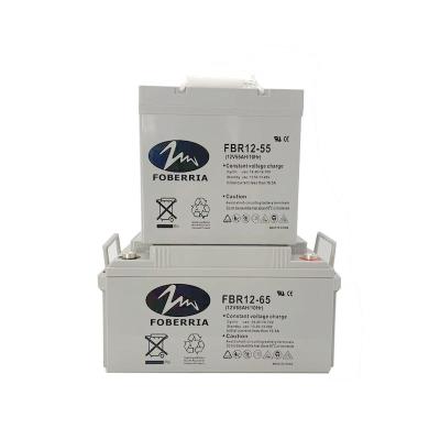 China el gel de 12V 55Ah 20HR 65A selló la batería recargable de plomo de 12 geles de la batería 22kg en venta