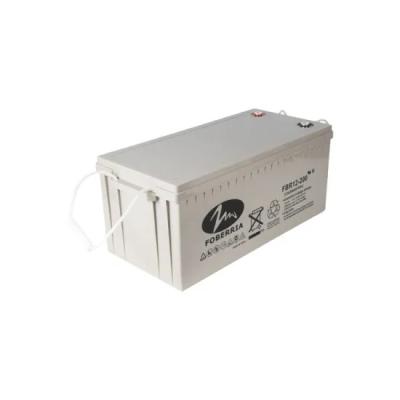 China Rechargeable sealed lead acid battery 12V 200Ah For Solar Storage UPS for sale