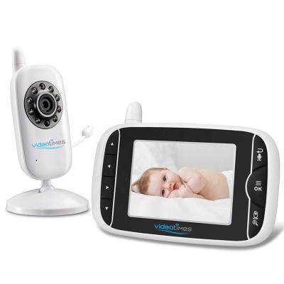 China Music Player Videotimes Baby Monitor Wireless Video Temperature Monitor Bebe , Baby Cam for sale