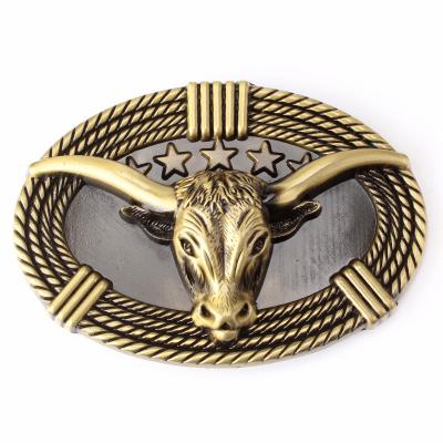 China High Quality Custom Men's Western Logo Metal Belt Buckle For Belt Buckle Western Buckle Design 2021 New for sale