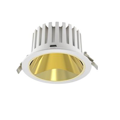 China Modern High CRI Commercial Lighting Recessed LED Ceiling Light 20W 40W 50W Round Cob Led Downlight for sale