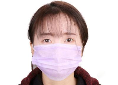 China Breathable moderne Gesichtsmaske-Wegwerfnicht gesponnene 3 Falten-persönliche Sicherheit zu verkaufen