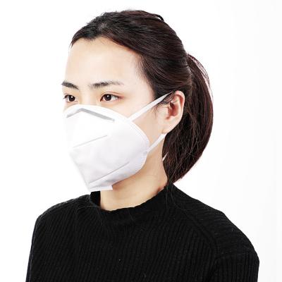 China Sicherheits-schützende Falten-flache Maske, Wegwerf-Maske N95 mit hoher Filter-Leistungsfähigkeit zu verkaufen