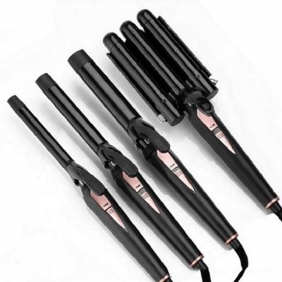 China Chinese Croquettes Fast Styling Hair Curler LCD Display Empress Wireless Automatic Hair Curler for sale