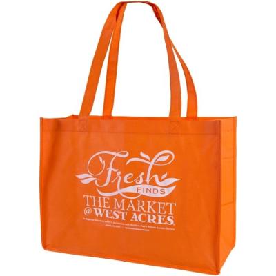 China Wholesale custom eco-friendly non-woven logo bag handled shopping bag handled tote bags for promotion for sale