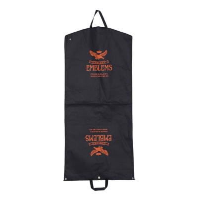 China High Quality Handled Garment Bags Carry On Garment Bag With Custom Logo Eco-friendly Garment Packaging Bags For Wedding Dresses for sale