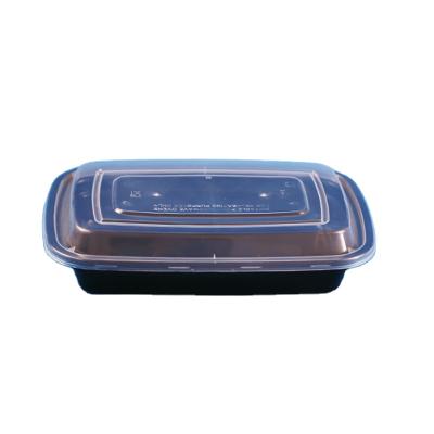 China Microwavable AMERICA TYPE F750 Rectangle Containers Eco Friendly Plastic Disposable Microwave for sale