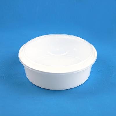 China Meiyang Disposable 15452 Round Box Packing Plastic Disposable Eco Friendly Food Containers Fruit Plastic Boxes Take Out Food Containers for sale