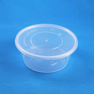 China Meiyang 20010 Recyclable Round Containers Meiyang 20010 Eco-Friendly Plastic Disposable Microwave Bento Lunch Box Container for Food Packing for sale