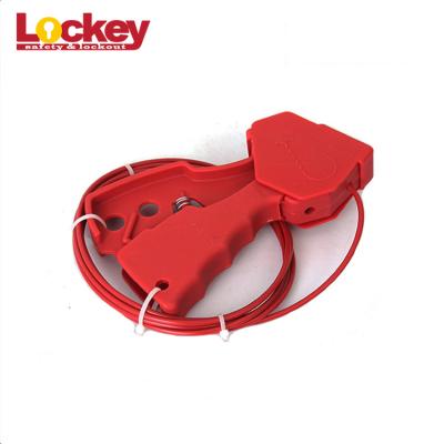 China Brady Cable Lockout Device Multipurpose Economic Adjustable Cable Lockout Tagout for sale