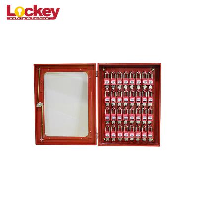 China Lockey Safety Lockout Station Lockout Tagout Station Cabinet 32 Padlocks for sale