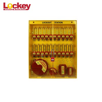 China Large Capacity Safety Lockout Station  Loto 40 Padlocks Station Cabinets for sale