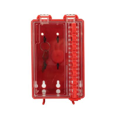 China OEM Design Group Loto Box Combination Wall Mounted Group Lockout Box Tagout for sale