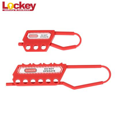 China Industrial PP Non - Conductive Body Safety Lockout Hasp , Multi Lock Hasp for sale