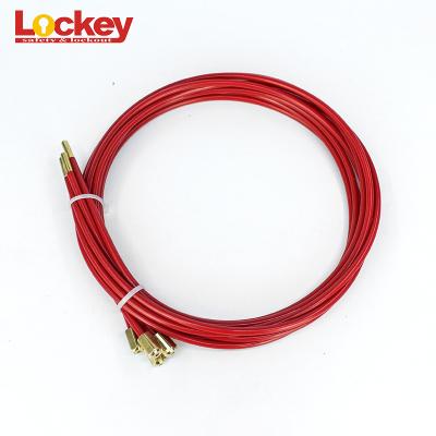 China Steel Cable Lockout Device 3.3mm CB02 Accessories Custom Wire Lock for sale