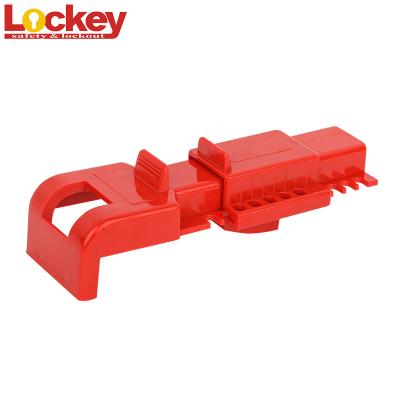 China Universal ABS Adjustable Safety Butterfly Valve Lockout Devices Lockout Tagout Locks for sale