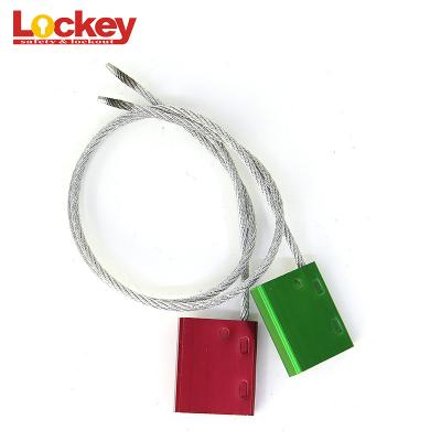 China Car Adjustable Aluminum Alloy Container Cable Seal Lock Out for sale