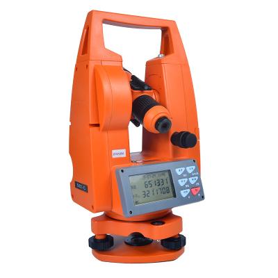 China Large Size LCD Display Theodolite N02-C High Accuracy Laser Theodolite Clear Electronic Waterproof Display Gyro for sale