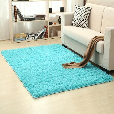 China Rectangle washable fluffy area rug indoor ultra soft boho style sheep fur modern rug for sale