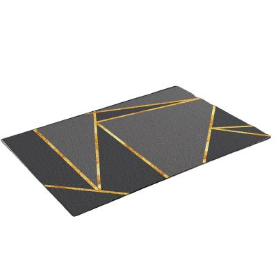 China Eco-friendly Washable PVC Coil Mat Carpet Loop Yarn Noodle Colorful Non-slip Door Mat for sale