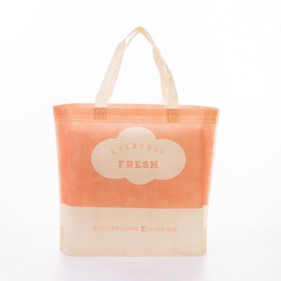 China Cheap Handled Non Woven Packaging Shopping Bags With Logo for sale