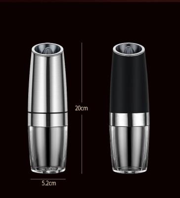 China Sustainable Salt Gravity Pepper Grinder Electric Pepper Grinder With 304 Stainless Steel Housing for sale