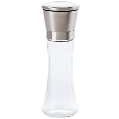 China Food Restaurant.Home Amazon Success Spice Salt and Pepper Mill Glass Grinder Spice Grinder for Kitchen for sale