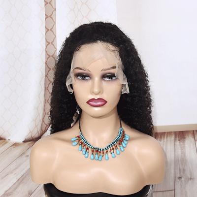 China Factory Wholesale 13x6 Front Lace Wigs Kinky Curly Curly Wig Lace Front Human Hair Wigs 100% Brazilian Cheap for sale