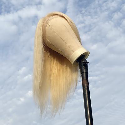 China Transparent Blonde Lace Front Wigs With Baby Hair Double 20 Inch 12A Wig Vendors Raw Straight Hair Wholesale Straight 613 Hd Full Virgin for sale