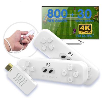 China HD Output Y2 Fit Retro 4K Game Stick Remote Somatosensory Console Built In 800+ NES Games 2.4G Wireless Video Game Console Downloadable for sale