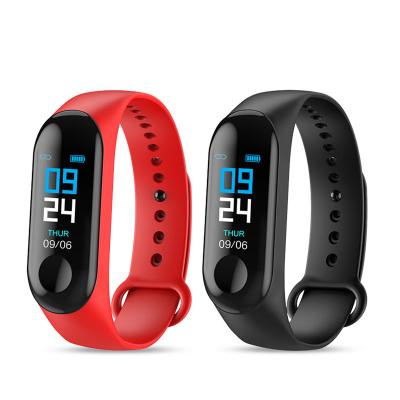 China Hot Selling Popular Smart Band M3 M4 M5 M6 Fitness MI Band 3 Touch Screen MI Band 3 Wristband M3 Smart Watch for sale