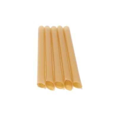 China Hot Selling Disposable Disposable Eco-Friendly Fashion Tea Water Milk Drinking 6/8/10mm Compostable Sugarcane Fiber Bagasse Straw for sale