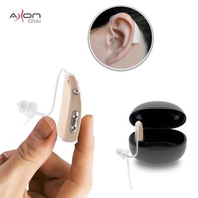 China High Quality Rechargeable Sound Amplifier BTE Hearing Aids For Older Hearing Device Analog AXONE A-318 A-318 for sale