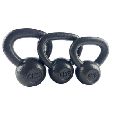 China Universal Custom All Size Solid Cast Iron Kettlebell Baking Varnish For Fitness Training for sale