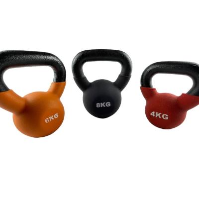 China Universal Custom All Size Solid Cast Iron Kettlebell Baking Varnish For Fitness Training for sale