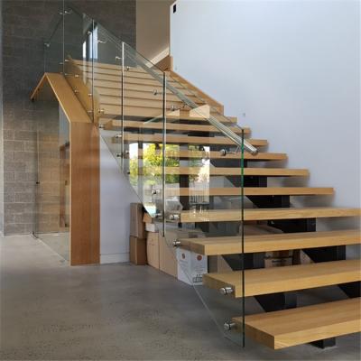 China Customized Modern Wooden Straight Spiral Staircase Kits Wrought Iron Stairs Spiral Stair Case Kits Stainless Steel for sale