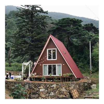 China Modern Outdoor Chalet Superior Log Cabin Houses Quality Assurance Wooden Chalet for sale