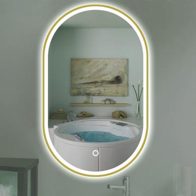 China Factory New Arrival Wholesale Magnifying Mirror With Led Light Led Mirror Bathroom for sale