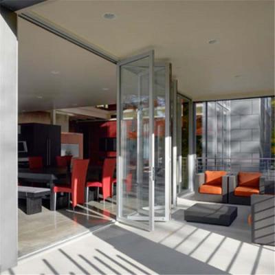 China Factory supply modern direct aluminum aluminum glass door quality folding door aluminum profile for doors and windows for sale