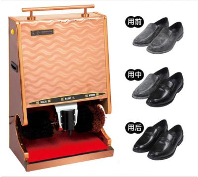 China Automatic Shoe Polisher 360 Mini Shoe Polisher Automatic Hotel Shoe Polisher for sale