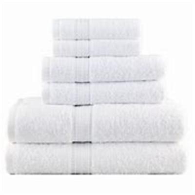 China Child Safe 100% Cotton 500gsm 21s/2 White Face Towel For Hotels for sale