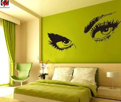 China Decal Sticker Creative 3D Eye Decorate Eye Wall Sticker Decal Creative 3D Eye for sale