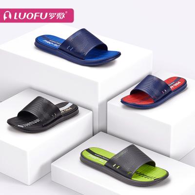 China LUOFU Fashion Trend New Fashion Casual Shoes EVA Men's Flat Slippers Pour Bathroom Slippers Sandals for sale