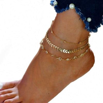 China Fashion popular wholesale anklet bracelet stainless steel anklet high quality zodiac anklet chain for sale