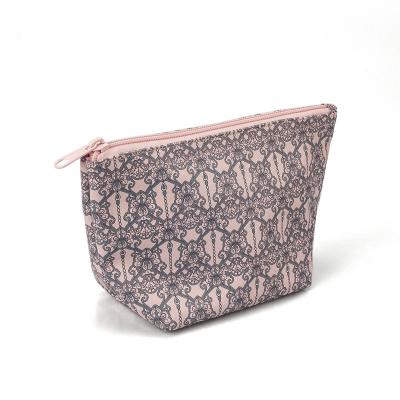 China Large Capacity PU Leather Travel Toiletry Bag Eco-friendly Makeup Bags Cosmetic Bag For Women for sale