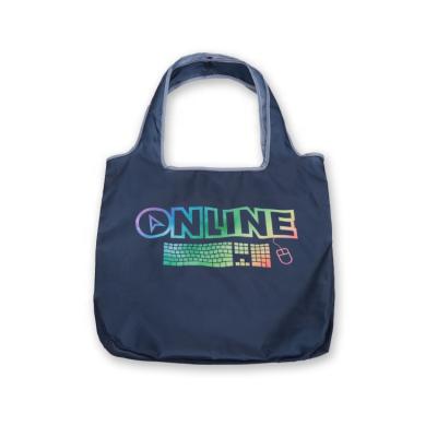 China 100% Eco-Friendly Polyester Eco-Friendly Shopping Bag Cheapest Reusable Folded Shopping Bags for sale