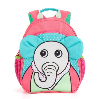 China New Design Funny Waterproof Kids Backpacking With Elephant Print Patter School Backpack Bags For Children for sale