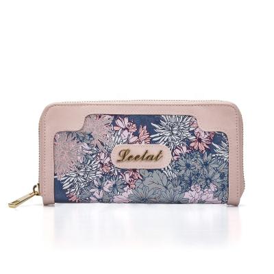 China High quality factory price direct design ladies 2021 new pinch long wallets card bag girls change purse bag for sale