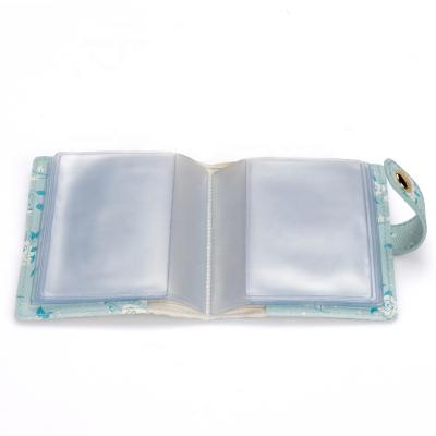 China Multi Sorting Cases Factory Hot Sale PU Leather Card Wallet Business ID Credit Card Holder With Buckle for sale